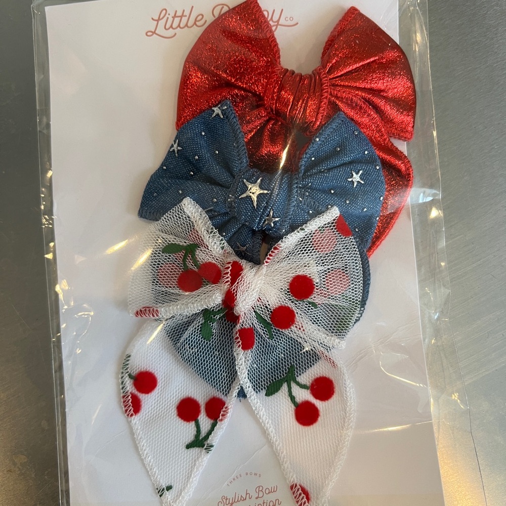 Little Poppy July 2024 Bows
